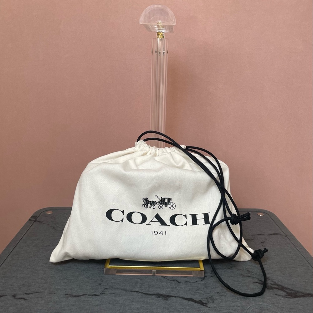 Coach Callie Chain Clutch, Metallic Multicolor Colorblock Deco Quilting & Rivets - Picture 6 of 6